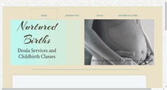 Desktop Screenshot of nurturedbirths.com
